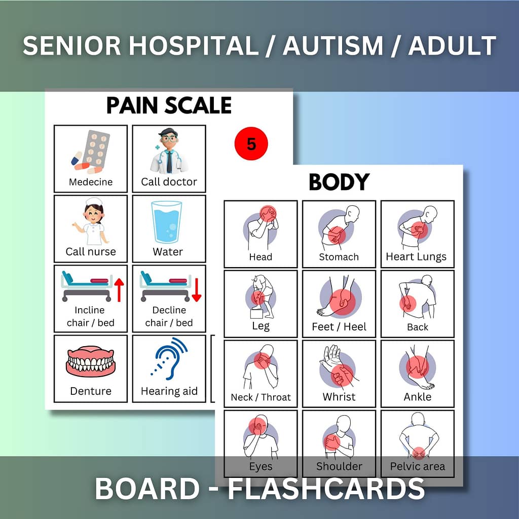 Non-verbal communication Autism Senior hospital communication