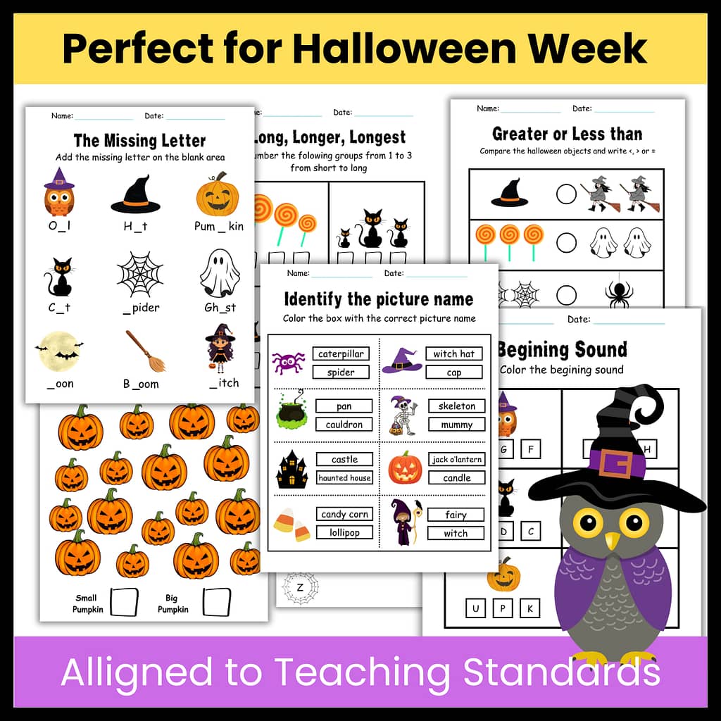 Halloween activity sheets Halloween 2024 activities for kids